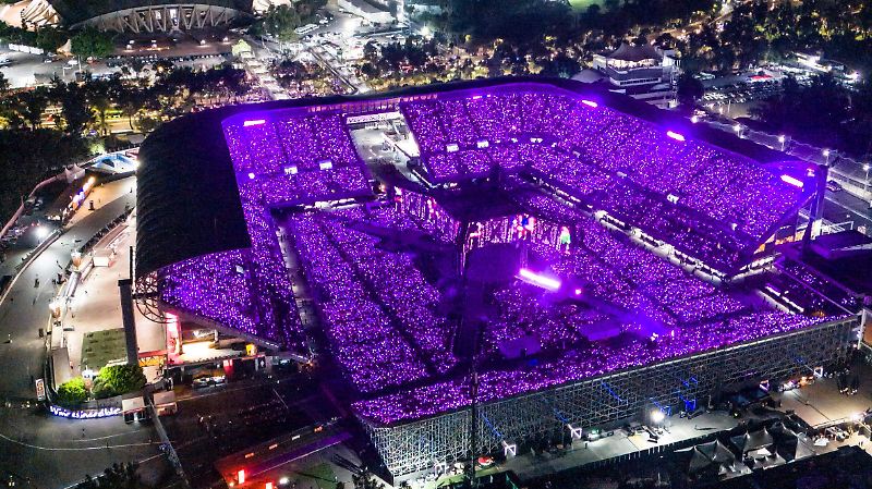 Así se vivió el arranque de la experiencia SWIMSIDE de BTS